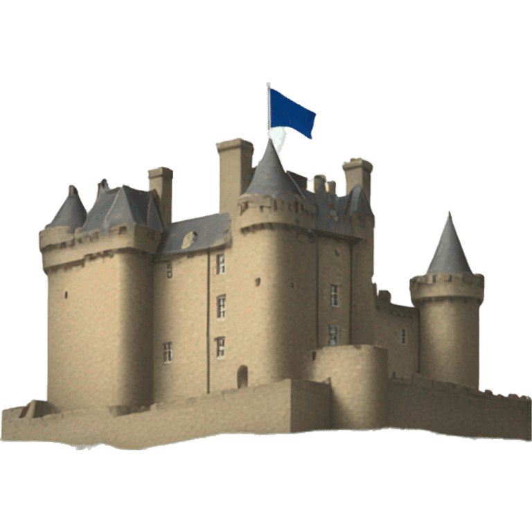 Scottish castle emoji