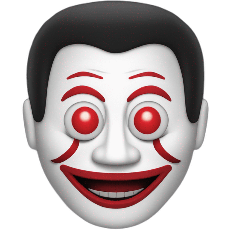 Billy the puppet fron saw emoji