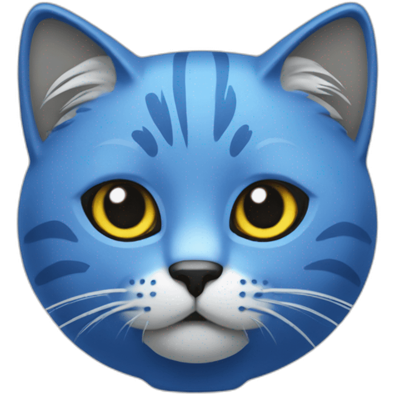 cat blue token  emoji