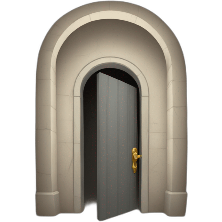 open door to the crypt emoji