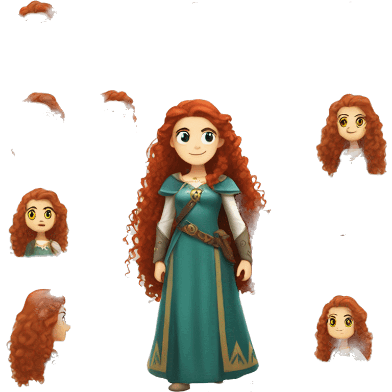 a white girl with long red curly hair and freckles, cosplaying Princess Zelda posing and smiling emoji