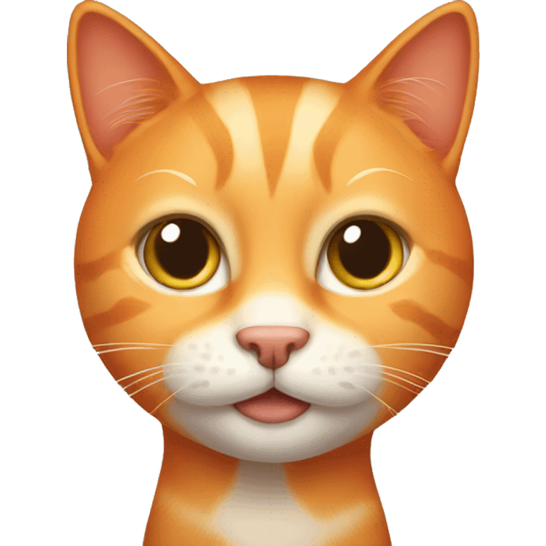 orange cat emoji