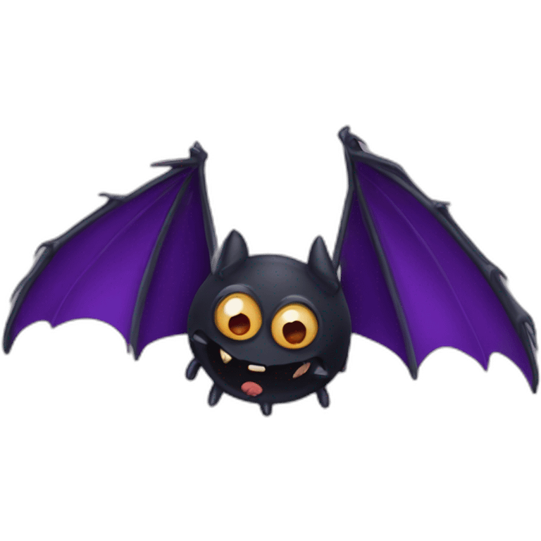 spider bat emoji