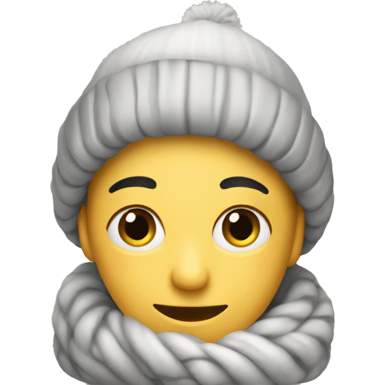 Cozy winter emoji