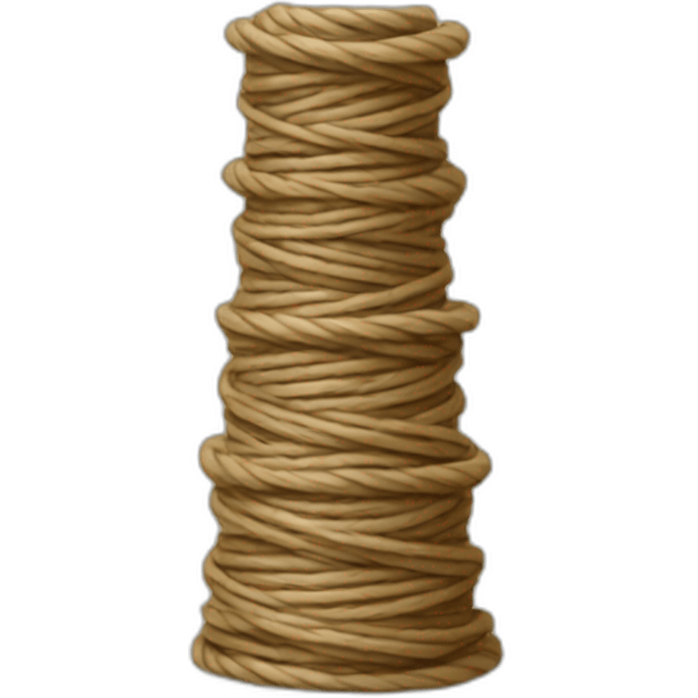 Twine tower emoji