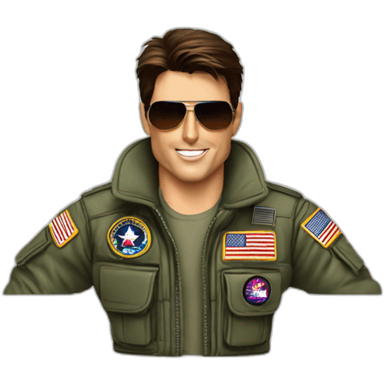 top gun tom cruise emoji