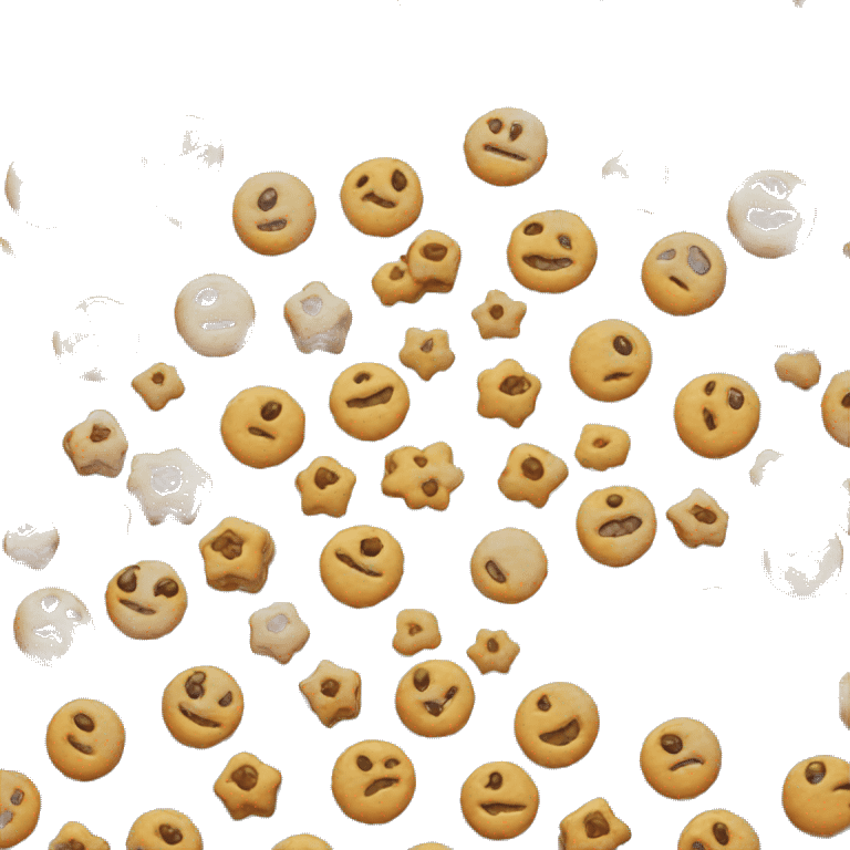 Christmas cookies warp emoji