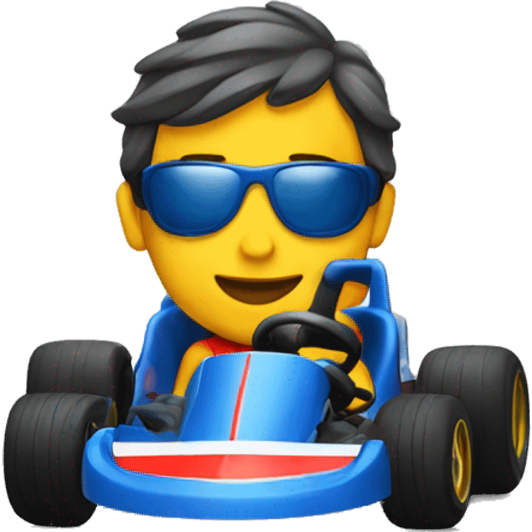 Karting emoji