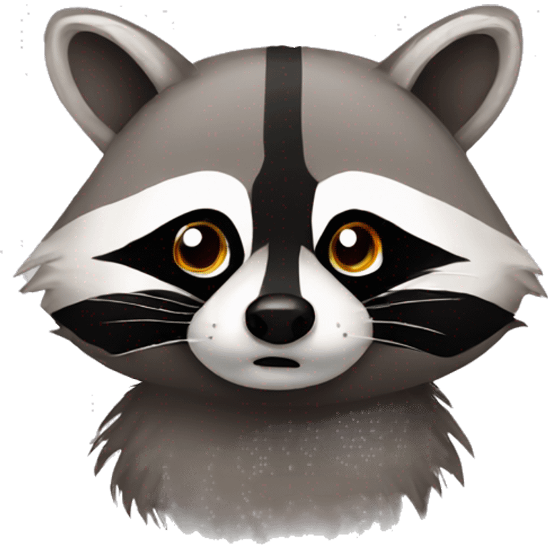 Raccoon emoji