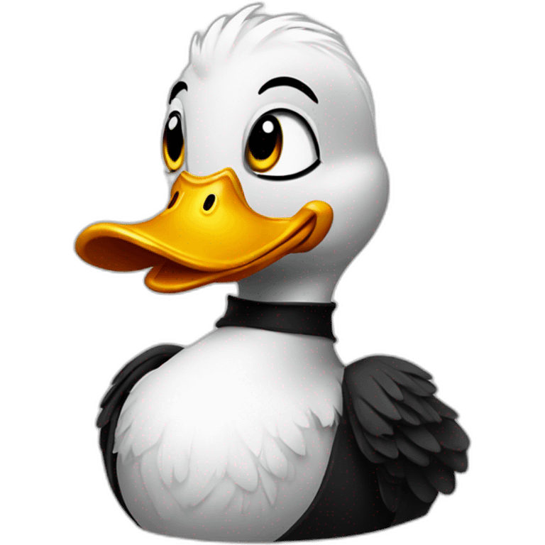 hip pop duck emoji