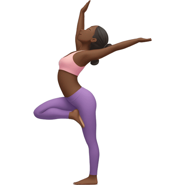 yoga pose emoji