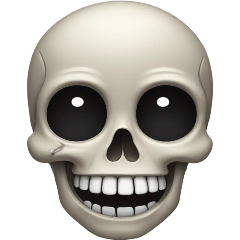 Crying skull emoji