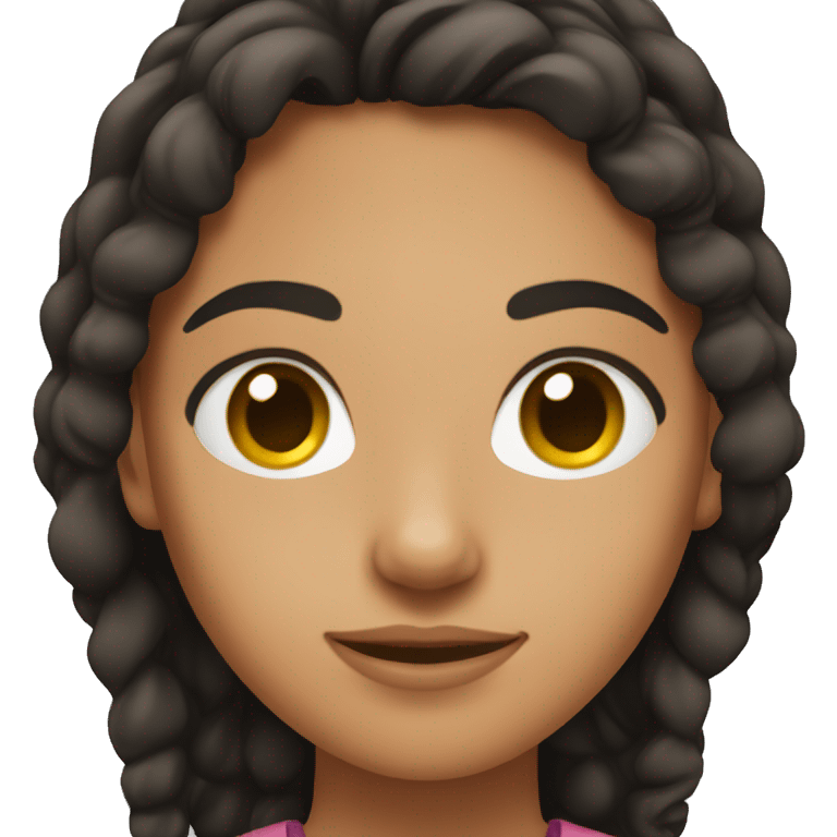 Hispanic teenage girl emoji