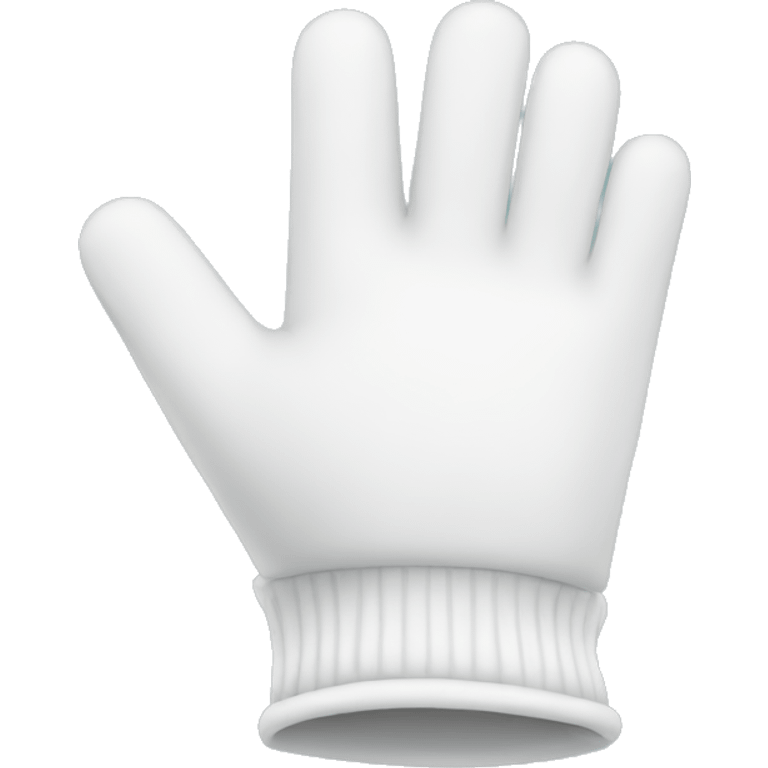 White gloves emoji