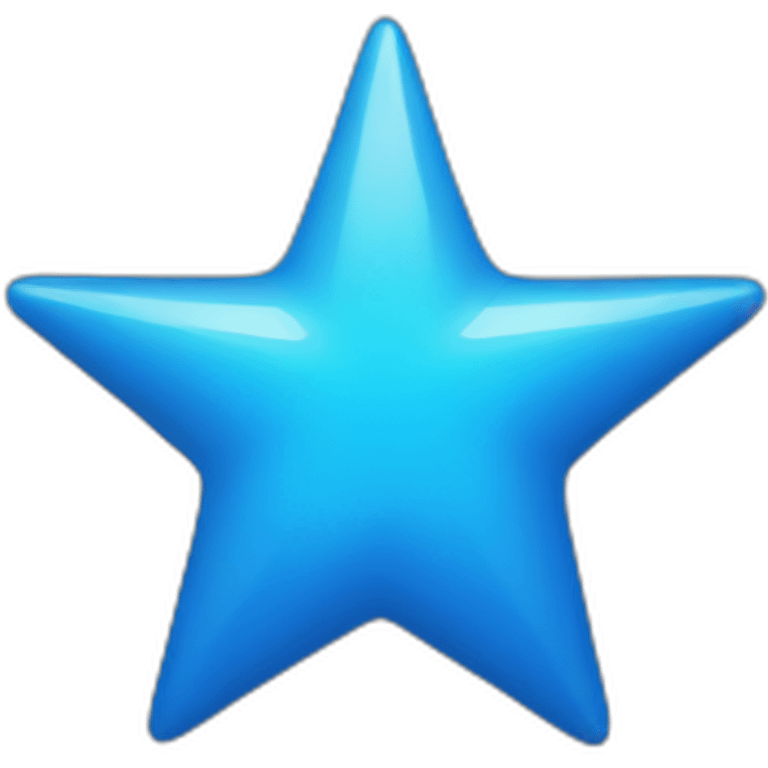 blue star emoji