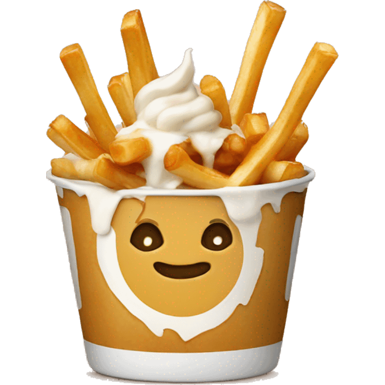 Poutine emoji