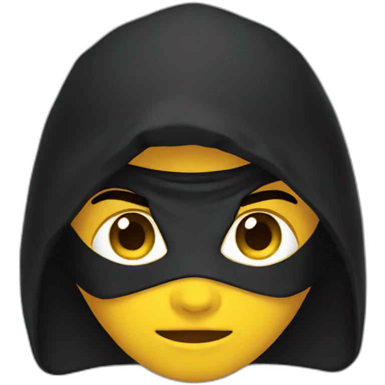 Dark ninja emoji