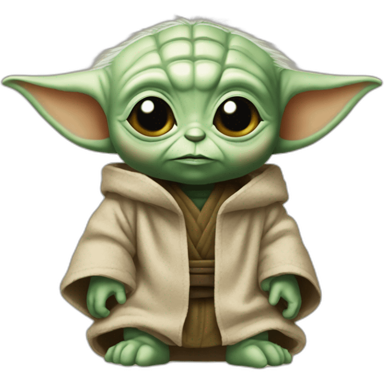 Baby-yoda-with-beard emoji