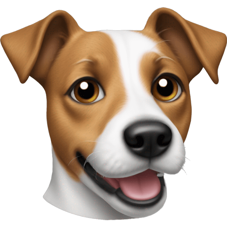 Jack Russell dog emoji