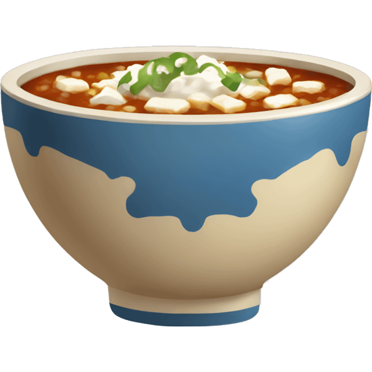 Bowl of pozole emoji