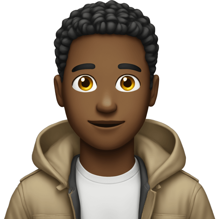 Young men universitary emoji