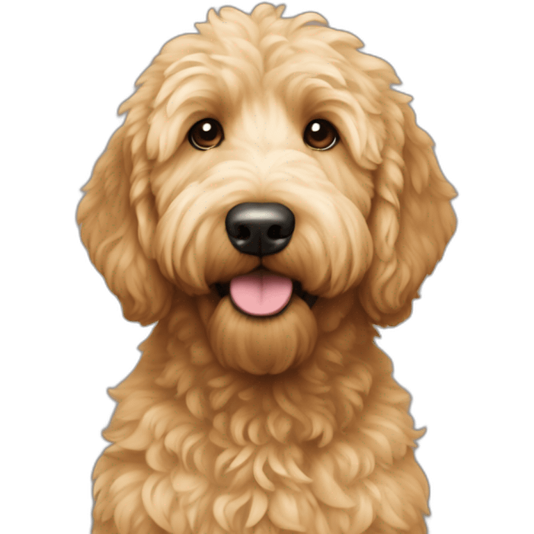 Goldendoodle F1 emoji