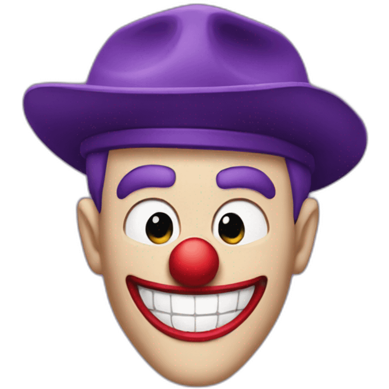 Joker with cap  emoji