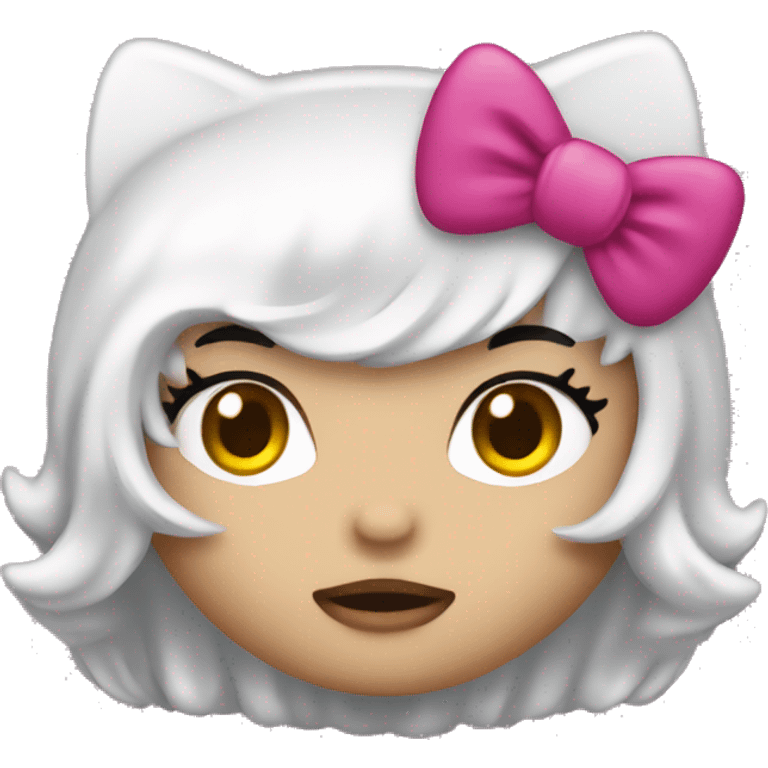 hello kitty bad girl emoji