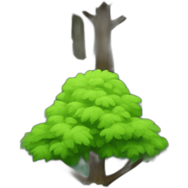 a forest emoji