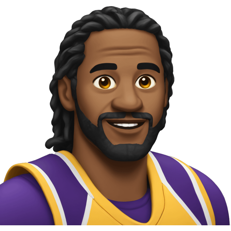 Zawodnik La lakers emoji