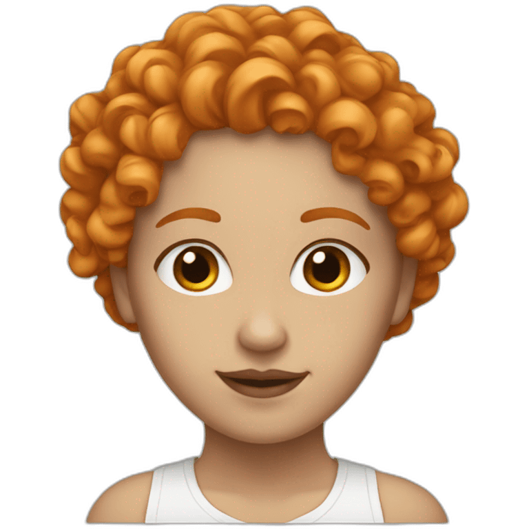 curly-orange-haired-white-girl-eyebrows emoji