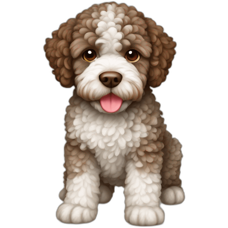 lagotto-romagnolo brown emoji