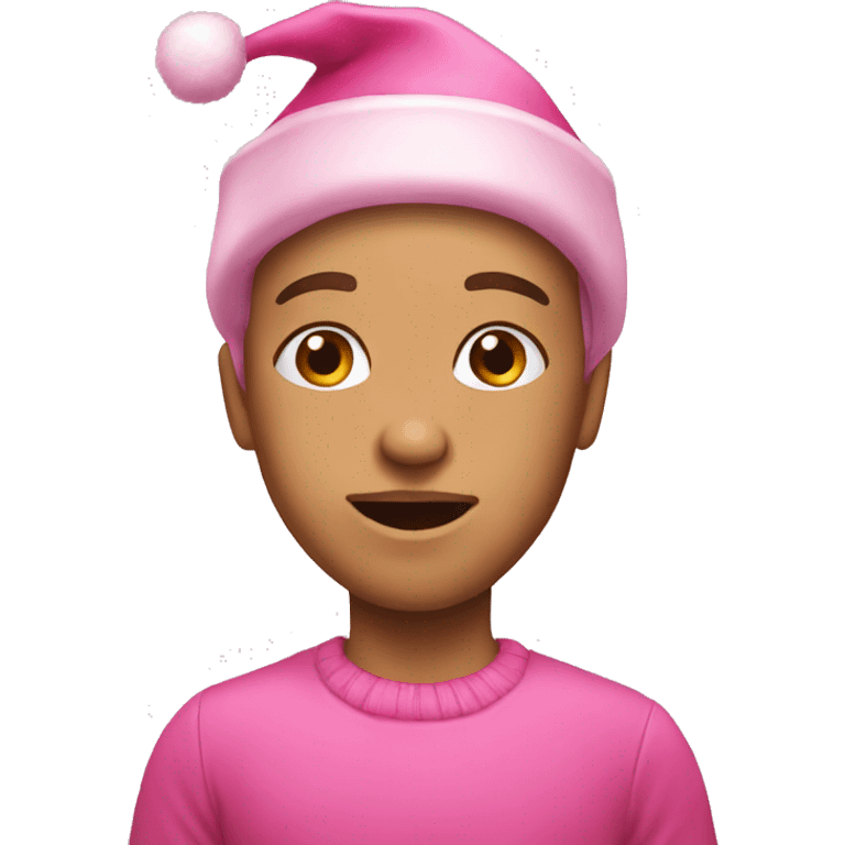 Pink Christmas  emoji