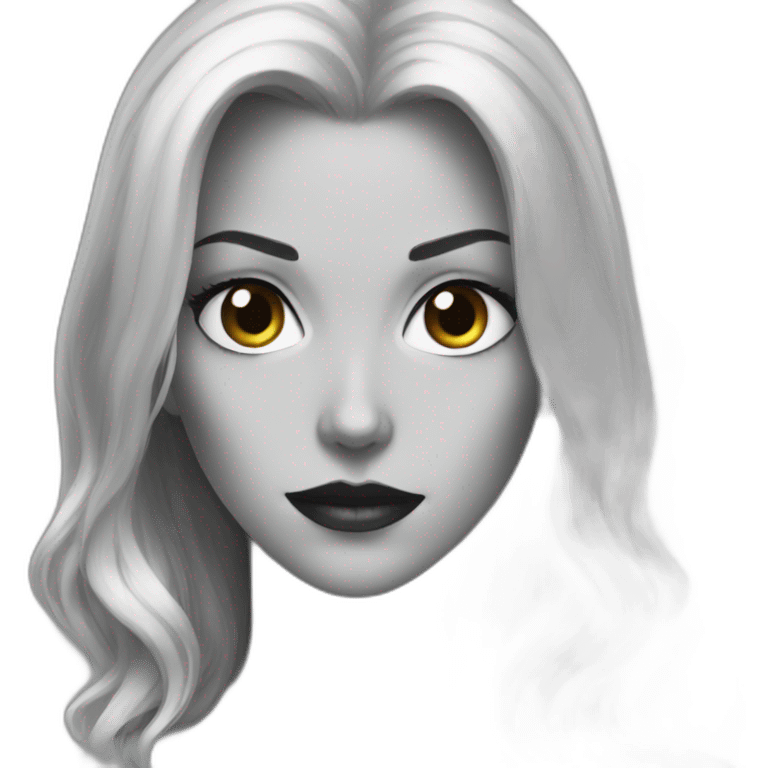 head Black Widow marvel emoji