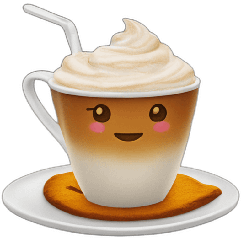 Becca(Caden’s little pumpkin spice latte!!) emoji