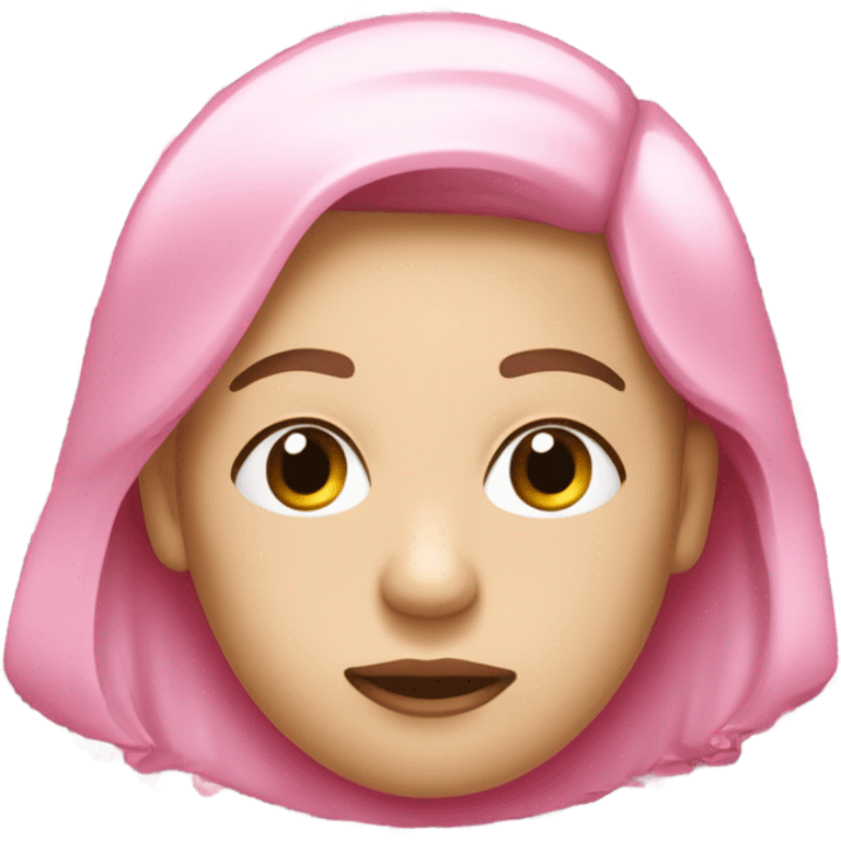 Insumos de pestañas rosados emoji