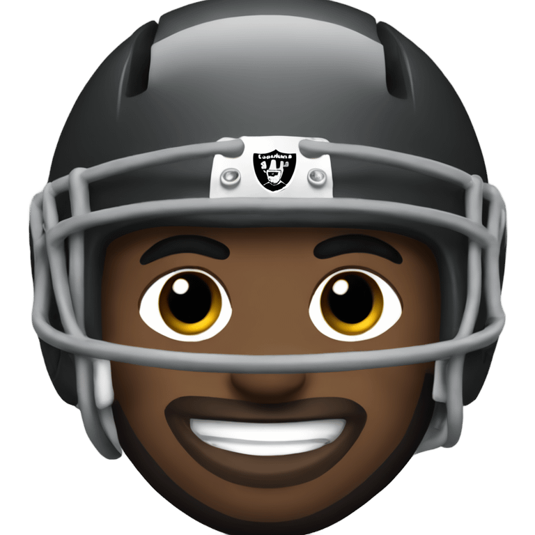 Las Vegas raiders player emoji