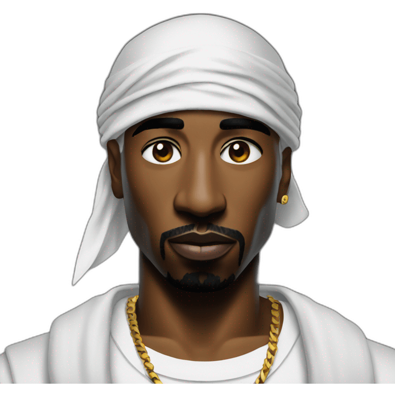 tupac emoji