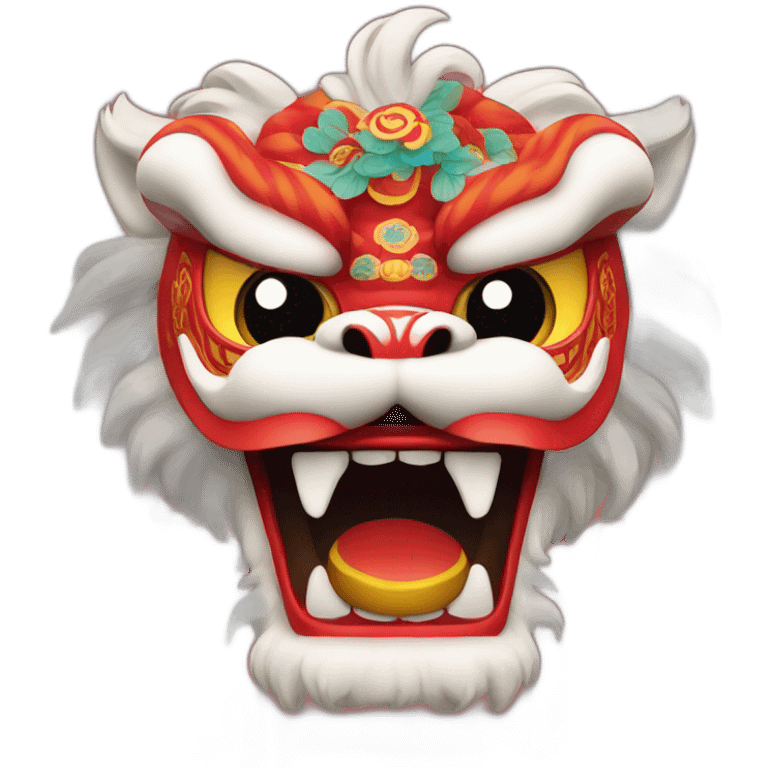 southern chinese lion dance emoji