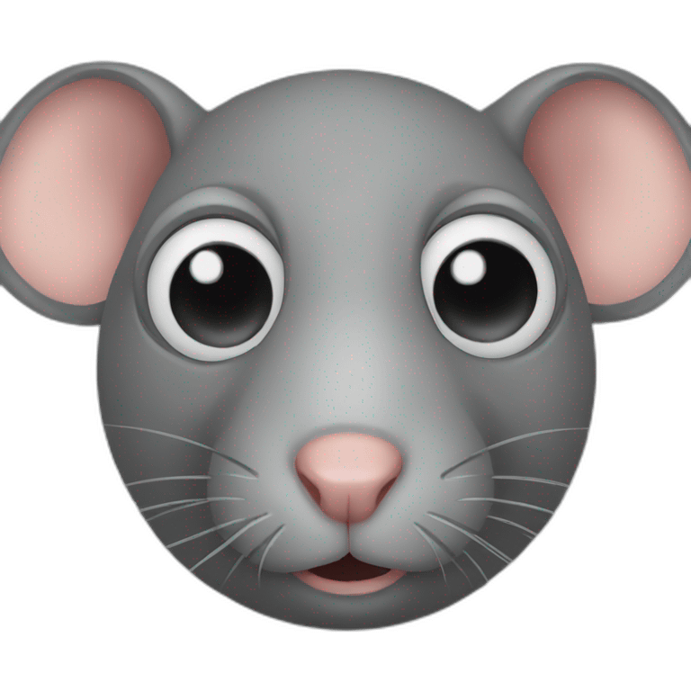 Rat with twelve eyes emoji