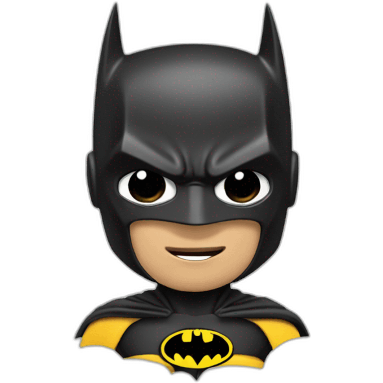 Batman qui frappe un garçon emoji