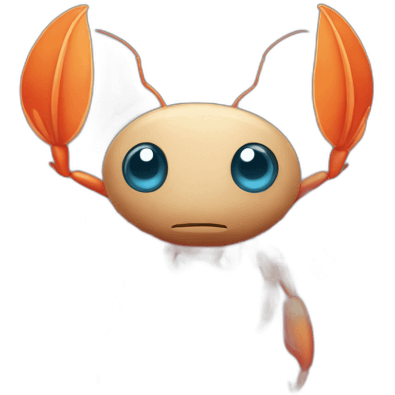 flying crustacean chiri chiri emoji