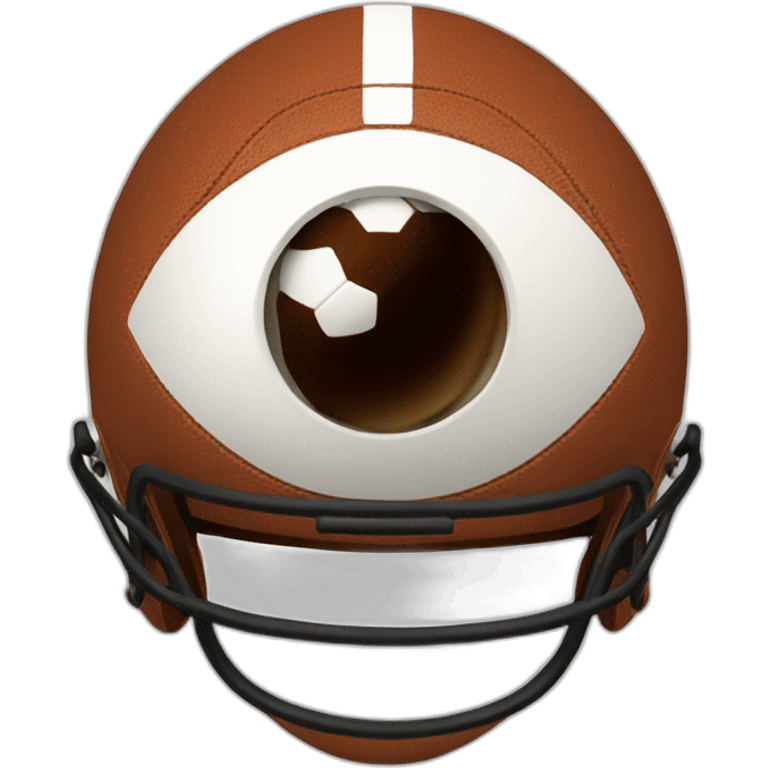 Football mit Augen emoji