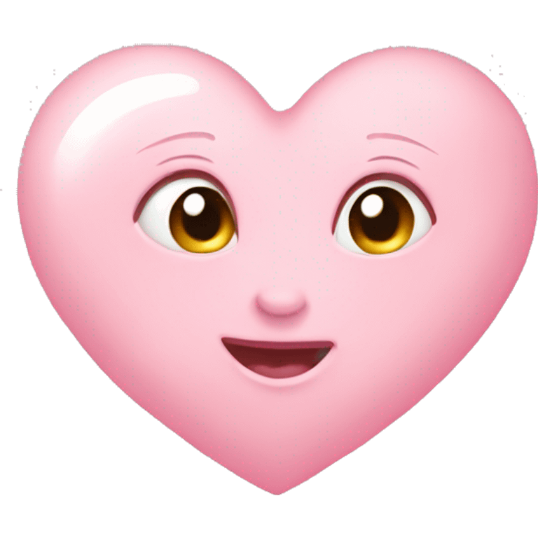 baby pink heart  emoji