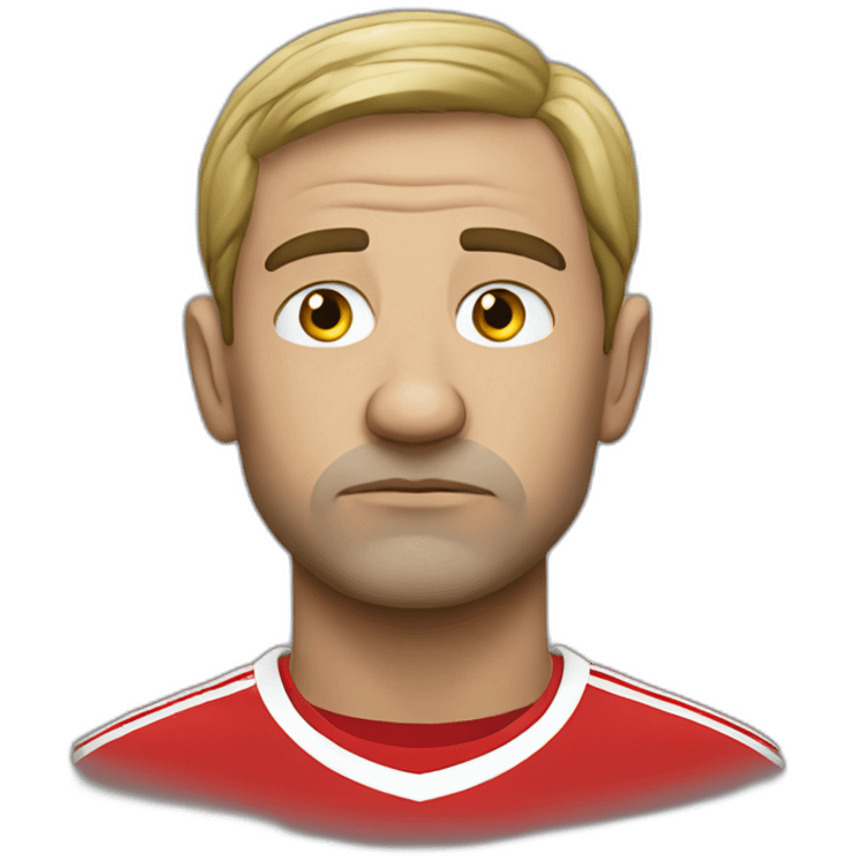 sad man utd fan emoji