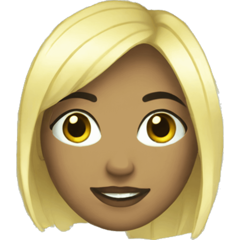 Money girl emoji