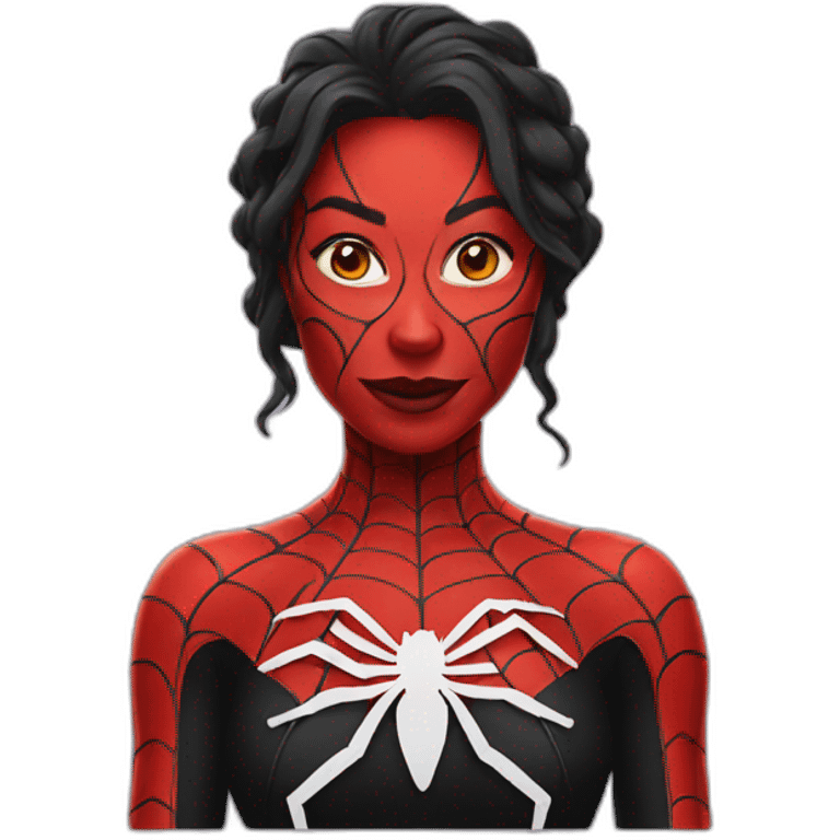 spider woman emoji