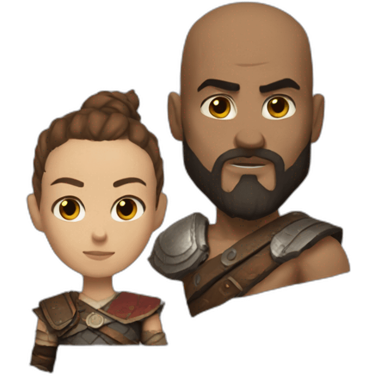 kratos and atreus emoji