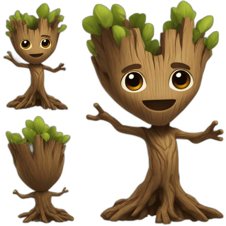 groot Heart emoji