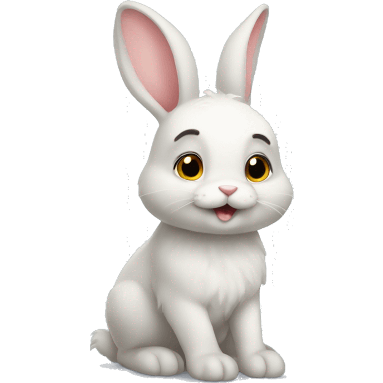 cutest rabbit ever  emoji